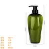 Frasco Plástico Cosmético Frasco Pet com Tampa de Rosca Frasco para Cuidados 100/250/476/500ml Frasco Especial para Shampoo