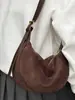 Bolso de Hombro Retro Otoño 2025 Nuevo Gran Capacidad Casual Bolso de Axila Casual Bolso de Hombro Cruzado de Moda