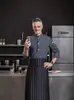 Avental de chef, lenço