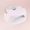 G18 Máquina de Terapia de Luz para Uñas Secado Rápido Pegamento de Esmalte para Uñas Lámpara de Horneado para Manicura de Manos No Oscurece Secador LED Herramientas de Manicura