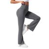 Calças de ioga quentes transfronteiriças com bolso lateral, calças esportivas largas, calças casuais para atividades ao ar livre, cintura alta, calças de fitness