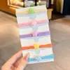 Goma de pelo de color caramelo para niños Moda coreana para el cabello de niñas No daña el cabello Alto valor estético Cuerda para el cabello Cuerda para el cabello de bebé Tocado