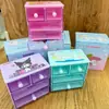 Cinnamoroll, My Melody, Kuromi, caixa organizadora de gavetas multicamadas para mesa, estilo feminino, para anéis e acessórios