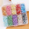 Nuevo paquete de grava creativo irregular oso violento pegado a mano diamante flash Pintura de diamantes DIY accesorios para uñas