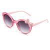 Nuevas Gafas de Sol Transparentes para Niños Rain con Lazo, Modernas Gafas Redondas para Niños