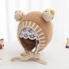 Otoño e Invierno Sombreros para Niños Sombreros Tejidos Versión Coreana Cactus de Dibujos Animados Súper Lindo Bebé Sombreros de Lana Cálidos Gorros Pulóver