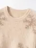 Suéter macio, glutinoso, emagrecedor, escovado 100% cashmere puro para mulheres, inverno, sensação preguiçosa, relaxada, espessado, tricô solto para mulheres, cinza