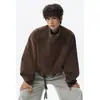 Otoño 2026 Estilo Nuevo Estilo Hong Kong Sombra Cero Pared Talla Grande Patchwork Chaqueta de Cuero M-5X HJ261018-P48