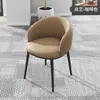 Cadeira de maquiagem simples e casual, banqueta estilo nórdico, cadeira de jantar para uso doméstico, mesa e cadeiras de recepção, cadeira popular para salões de beleza