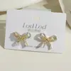 Pendientes de Mariposa Frescos y Suaves para Mujer, Accesorios Versátiles de Estilo Sencillo de Nicho para el Día a Día y el Trabajo, Pendientes al por Mayor de Yiwu