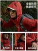 Chaqueta Outdoor de Alta Gama 3 en 1 para Hombre, Cortavientos e Impermeable, con Logo y Estampado de Texto, Chaqueta de Trabajo para Mujer