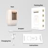 Peine Eléctrico de Masaje para el Cuero Cabelludo para Tratamiento Capilar, Aplicador de Líquido para el Crecimiento del Cabello con Luz Roja EMS