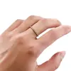 Moda Europea y Americana 2023 Nuevo Nicho Banda Estrecha Anillo Completo de Diamantes Anillo para Meñique de Mujer Fabricante de Origen Descuentos por Cantidad