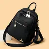 Boutique Transfronteriza 2025 Mochila Nueva Bolso de Mujer Moderno Simple Casual Gran Capacidad Mochila de Viaje Mochila