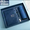 Caderno Novo Couro de Alta Qualidade Bloco de Notas Personalizado Fivela em U Traje de Presente de Negócios Presente de Acompanhamento Logotipo Imprimível