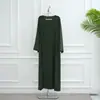 Top de manga larga talla grande 2026 Loriya con detalles de corbata, modelo LR1102