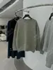 Sudadera de Punto Oversize Yuran 26 Estilo Nuevo de Principios de Primavera Hilo Siro Sensación de Piel Algodón Nube Terciopelo Estampado