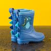 Botas de Chuva de Dinossauro para Crianças Meninos Leves Antiderrapantes Novas 2024 Meninas Populares Botas de Chuva Impermeáveis de Cano Médio Comércio Exterior Calçados Aquáticos