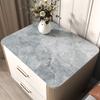 Alfombrilla Imitación Mármol para Mesita de Noche de Dormitorio Tela Cubierta Impermeable Alfombrilla Aislante Anti-Rayaduras No Lavable Resistente al Desgaste Alfombrilla Protectora de Escritorio