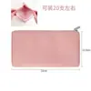 Fiyan Bolsa Popular para Cabezales de Cepillo Negro Almacenamiento de Brochas de Maquillaje Cremallera de PU de Gama Alta Herramienta de Belleza Bolso de Mano para Maquillaje