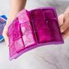 Bandeja de hielo de silicona con 15 rejillas, molde cuadrado para hielo con tapa, molde de gelatina con 15 orificios, caja para cubitos de hielo
