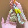 Oro Puro 999 Modelo Nuevo Bolsa de la Suerte de Oro Colgante para Cadena de Teléfono, Colgante para Bolso Mismo Estilo que Shuibei, Llavero con Cordón
