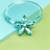 Novos Acessórios de Joias de Liga para Tamancos, Pedras Preciosas de Cristal, Flor de Cinco Pétalas Marquise Clipes de Decoração para Saída de Ar de Carro DIY