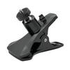 Suporte de câmera de monitor esférico de plástico desktop 1/4 interface flash suporte universal forte cabeça de grampo