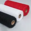 Atacado de Fábrica Malha Jacquard Oca Floricultura Flores Tecido Embalagem Malha Teia de Aranha Gaze Gaze para Buquê Natal