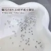 Rhinestones K9 de fondo plano para arte de uñas, colores y tamaños mixtos, súper brillantes, antirreflejos, rhinestones redondos de fondo plano de 33 facetas, rhinestones coloridos para decoración de uñas
