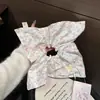 Goma para el pelo floral dulce para mujer 2026 Nueva Alta Elasticidad Goma para el pelo Cola de caballo Cuerda elástica para el pelo Accesorio para el pelo