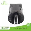 Adecuado para Volkswagen Skoda 34D941531F interruptor de faros iluminación faros antiniebla autopartes autopartes autopartes autopartes