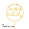 Decoración de Pastel de Celebridad de Internet Feliz Cumpleaños Repostería Pastel Acrílico Card de Diosa Masculina Plug-in Accesorios de Celebridad de Internet