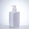 Guangzhou Shengruo 200ml Botella Cuadrada Blanca Dispensador de Gel Lavado Libre Loción Corporal Botella de Loción Corporal