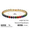 Bestseller de Amazon: Pulsera de Diamante de Zirconia para Mujer, Pulsera Nupcial Full-Diamond, Accesorio de Boda, Pulsera Completamente de Cobre