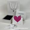 Caja de Lipstick de Marca Grande Y Caja de Regalo Dorada Pequeña Caja de Empaque Antigua Verde Bolsa de Regalo Amar Lipstick CH Bolsa de Regalo H Caja de Regalo