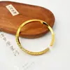 Pulsera Patrón Bucle de Mobius Estilo Chino Nuevo Retro Nicho Sólida Abierta Pulsera para Niños y Niñas Pulseras de Pareja