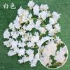 Flores de Seda de Ratán Artificial para Decoraciones del Hogar y Bodas, Guirnaldas de Orquídeas Falsas de Plástico, Enredaderas de Flores Simuladas