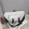 Bolsa de Peito Masculina da Moda Transfronteiriça Bolsa Transversal de Lona Bolsa de Cintura Versátil para Casais Bolsa Transversal Multifuncional