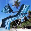 Funda para silla de playa transfronteriza funda para silla de playa de microfibra impresión digital 3D paisaje se puede pedir una por una