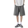 Shorts jeans masculinos verão solto azul retrô fino Calças masculinas da moda shorts casuais retos