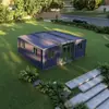 Casas Integradas Dobráveis, Caixas de Contêineres Vazias Modificadas, Casas Pré-fabricadas Móveis, Casas Simples Móveis, Construções Temporárias para Canteiro de Obras