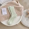 Calcetines de terciopelo de visón para mujer, calcetines de tubo de otoño e invierno, calcetines gruesos con forro polar, calcetines cálidos para dormir en el suelo, medias de invierno con torsión de felpa