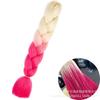 Xuchang Peruca Acessórios de Cabelo Seda de Alta Temperatura Trança Grande Africana Jumbobraid Fibra Química Colorida Montagem Mista Venda Quente Dreadlocks