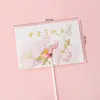Decoración para Pastel Feliz Día de las Madres 2026 Mariposa 3D de Doble Capa Cinta de Cumpleaños para Mamá Lazo Insertar para Hornear