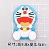 Taza de Dientes para Gato Ding-dang Sentado de Caricatura Sentado y Riendo Taza de Agua Parche Engrosado 3D Hombre Gordo Azul Gato Azul Caja de Almacenamiento