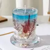 Vela Perfumada de Cera de Gelatina Oceánica Adorno Creativo Decoración del Hogar Recuerdo Fragancia Sin Humo Regalo de Cumpleaños