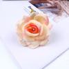 Mini flores secas transfronterizas para decoración del hogar, boda, día de San Valentín, flores artificiales de plástico, simulación de cabeza de rosa