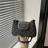 2025 Bolso de Axila para Mujer Otoño e Invierno Nuevo Diseño de Moda Nicho Bolso de Hombro Único Cruzado Bolso Cuadrado Pequeño de Alta Gama para Mujer