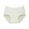 Ropa Interior Femenina de Alta Elasticidad, Transpirable, Antibacteriana, Entrepierna de Ácido Poliláctico, Modal de 60 Hilos, Sin Costuras, Cintura Media, Bragas Cómodas para Mujer